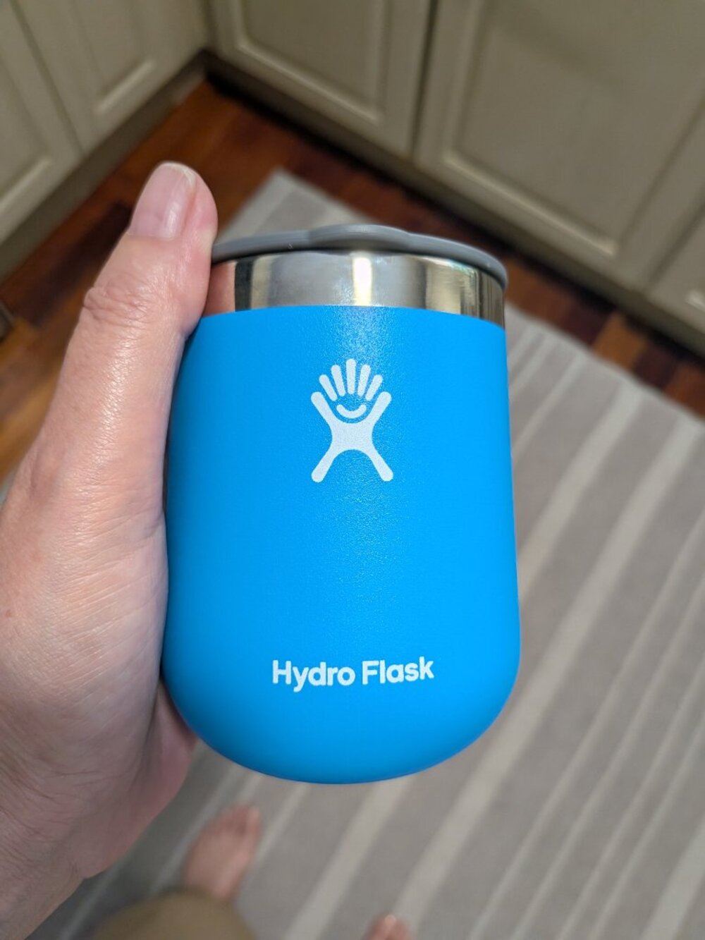 Hydro Flask 10 oz Blue Wine Cup | Set of 2 - Picture 3 of 5